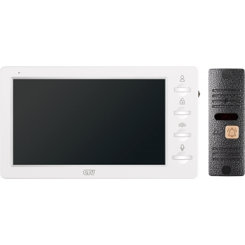 Комплект видеодомофона CTV-DP3702 GAMMA белый + серебро Комплект видеодомофона CTV-DP3702 GAMMA белый + серебро