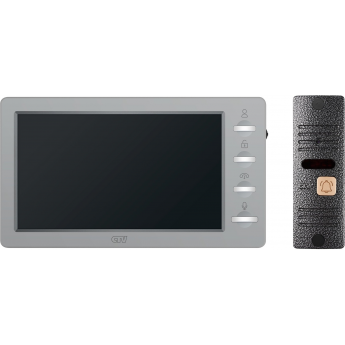 Комплект видеодомофона CTV-DP3702 GAMMA платина + серебро Комплект видеодомофона CTV-DP3702 GAMMA платина + серебро