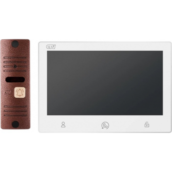 Комплект видеодомофона CTV-DP3713 ASTRA PLUS KIT WBR