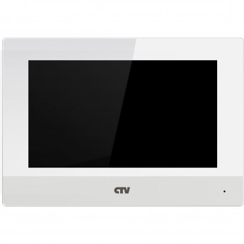 Монитор цветного IP-видеодомофона (Белый) CTV-IP-M6703W